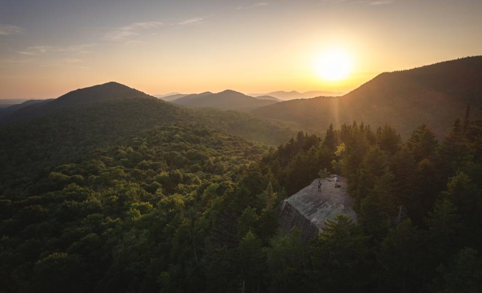 Sunset on Castle Rock