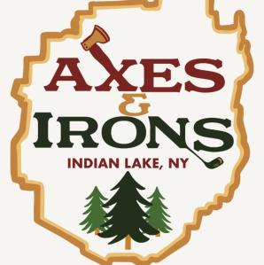 The Axes & Irons logo poster