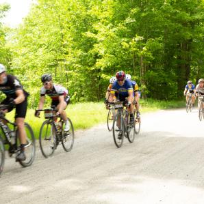 a gravel bike race in Upstate New York.