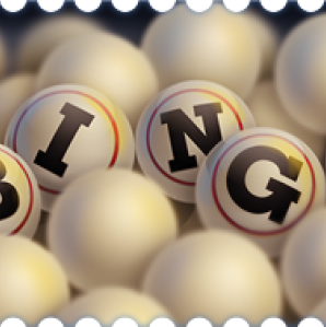 A pile of Bingo balls with the word BINGO made on five of the balls