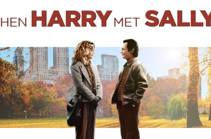 A movie poster of When Harry Met Sally