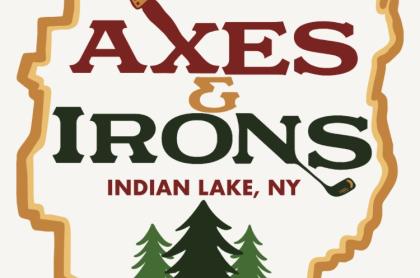 The Axes & Irons logo poster