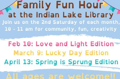 Library Flier Family Event