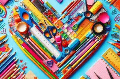 tie dyed heart design