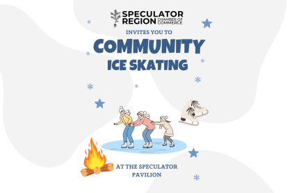 Speculator Chamber poster of ice sckating event