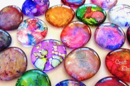 Make & Take: Alcohol Ink Pendant