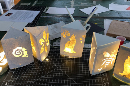 candle lanterns