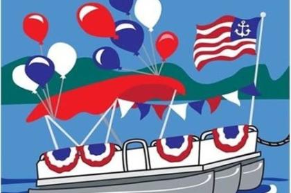 american decorated boat