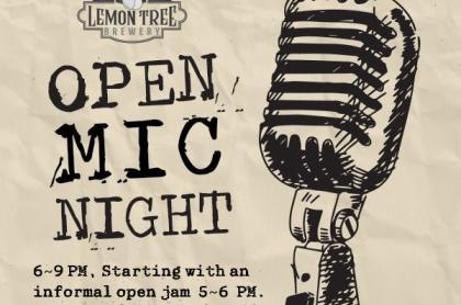 Open Mic at the Lemon Tree