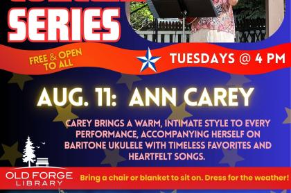 concert series flyer