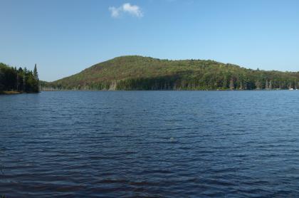 Hike to the shore of Indian Lake.