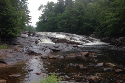 A great variety of water features at Bray House Falls.