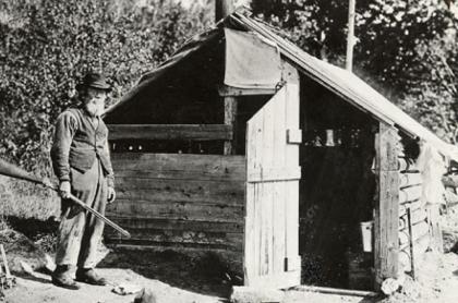 French Louie was a famous Adirondack hermit.