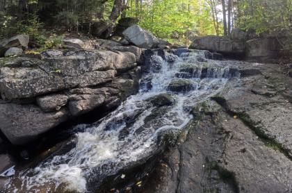 Whiskey Brook Falls is beautiful in any season.