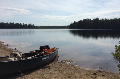 A beautiful spot for paddling with no motors allowed.