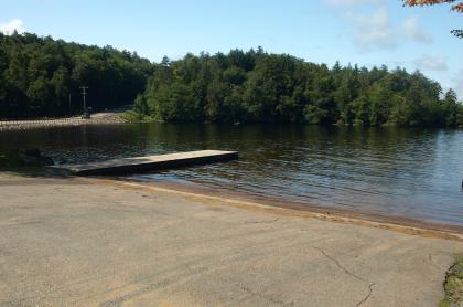 A boat launch