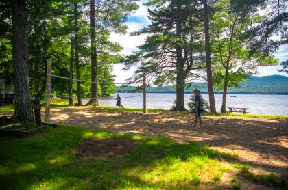 A couple sites at Lake Eaton Campground