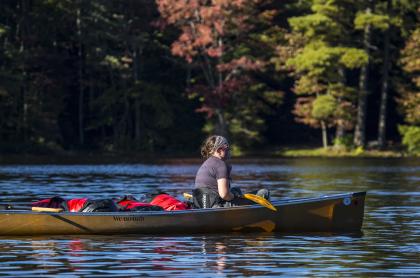 Fifth Lake is a quiet interlude in the Fulton Chain