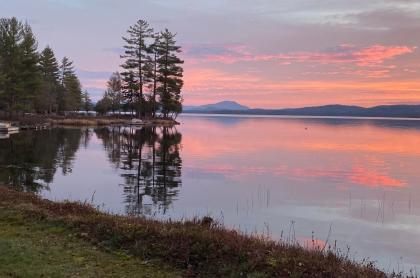 Gorgeous sunset over poplar point 