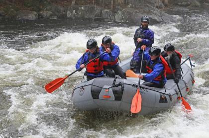canoeing