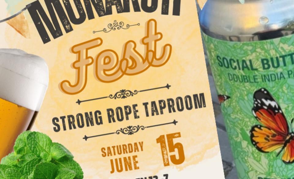 Flier of the Monarch fest in Blue Mt Lake