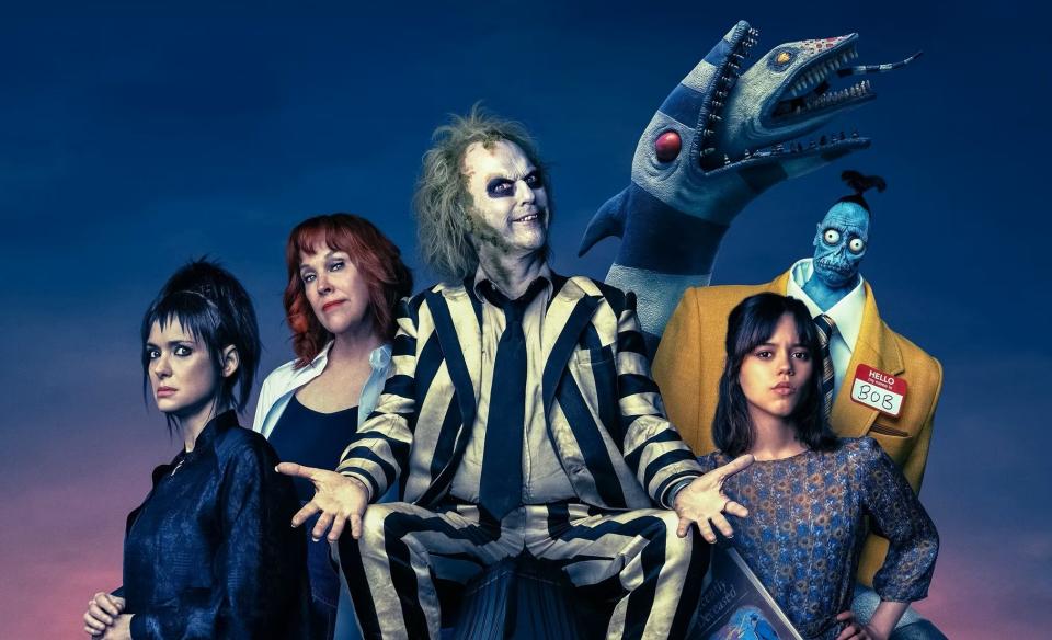 A movie poster of Beetlejuice 2