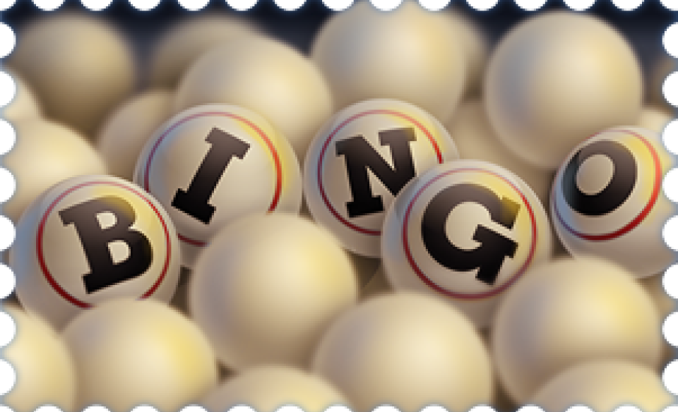 A pile of Bingo balls with the word BINGO made on five of the balls