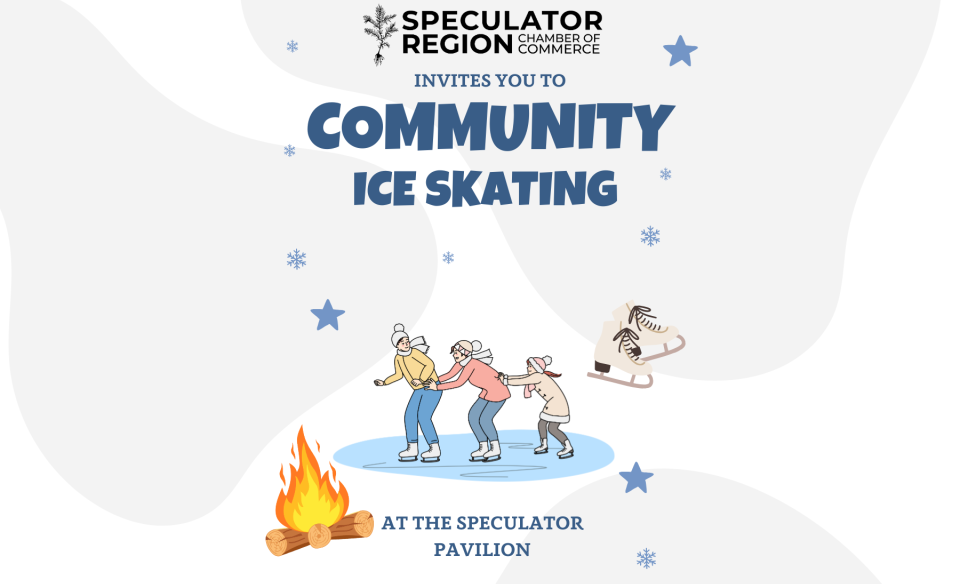 Speculator Chamber poster of ice sckating event