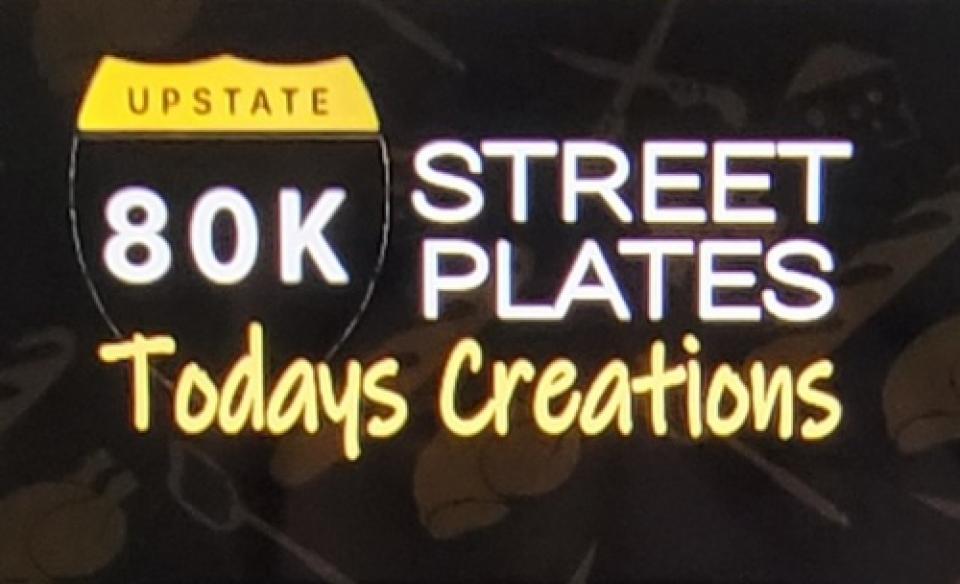 Upstate 80K Street Plates Todays Creations logo