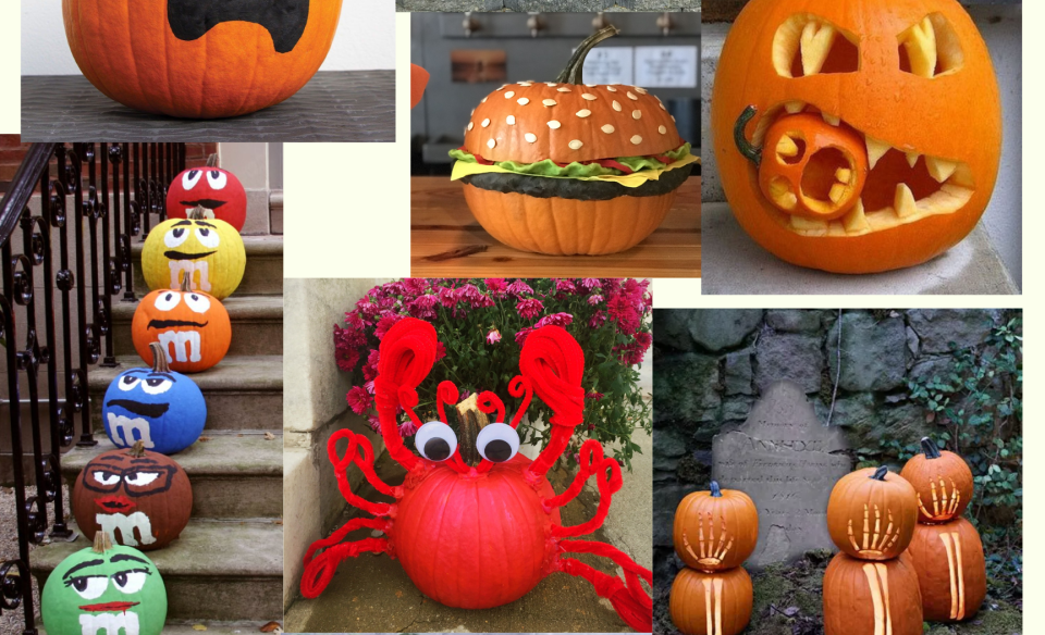 pumpkin decorating flyer