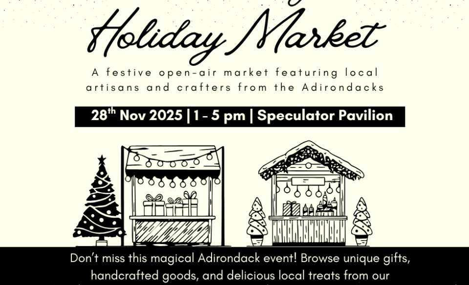 Speculator Holiday Market Flyer