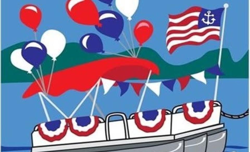 american decorated boat