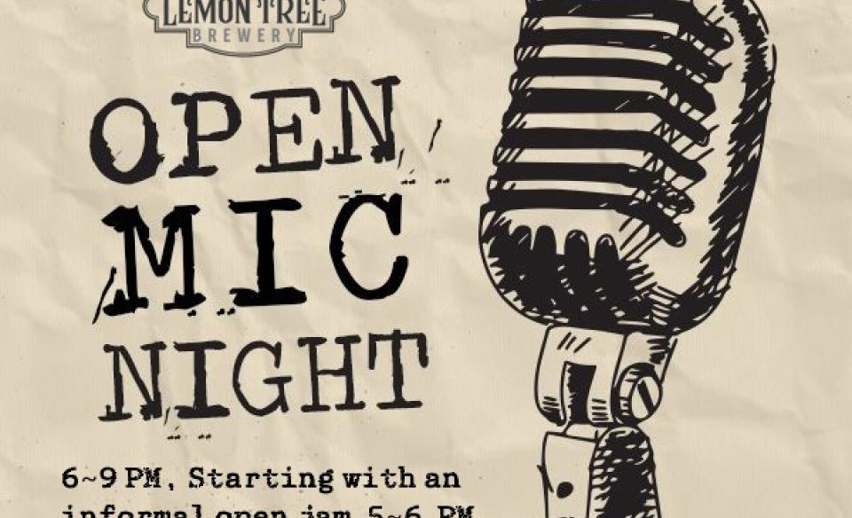 Open Mic at the Lemon Tree