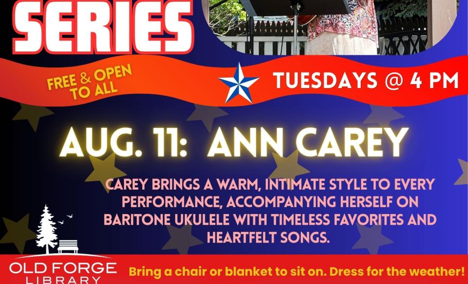 concert series flyer
