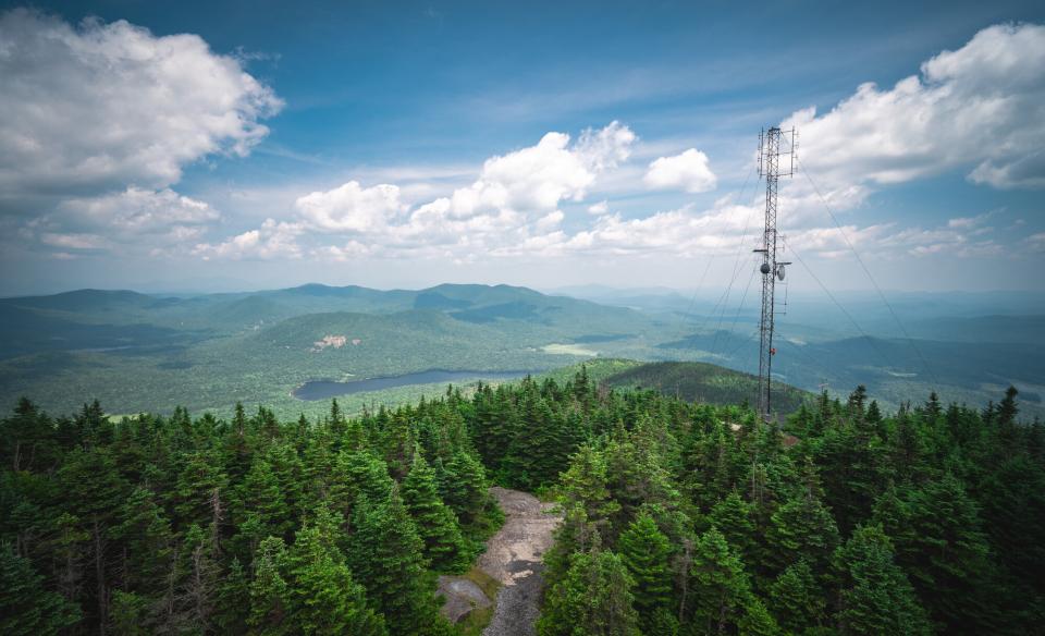 View from the Blue Mountain fire tower