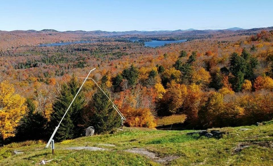 Fall views on McCauley Mountain.