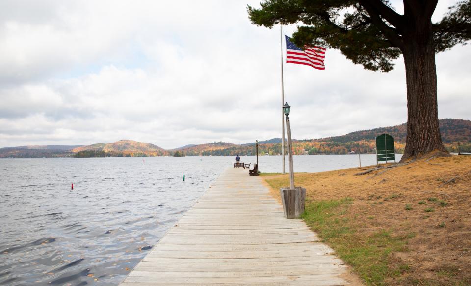 The boardwalk at Arrowhead Park