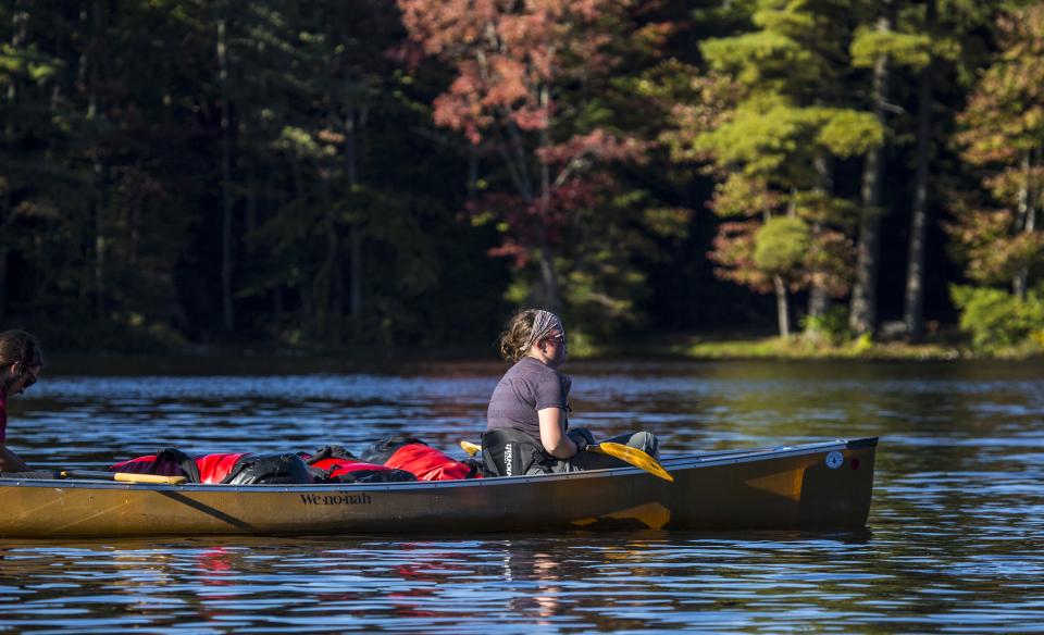 Fifth Lake is a quiet interlude in the Fulton Chain