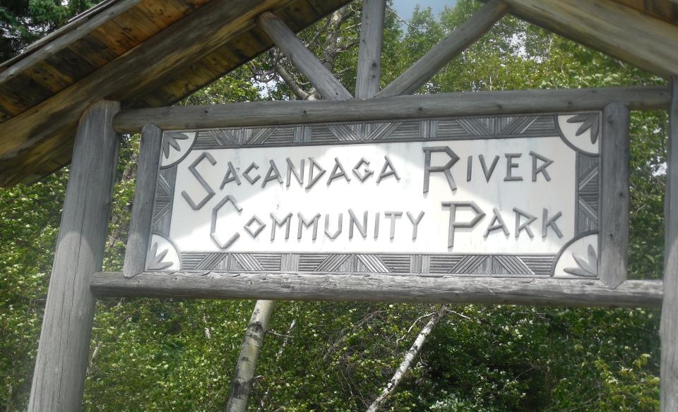A park that is also a hiking trail.