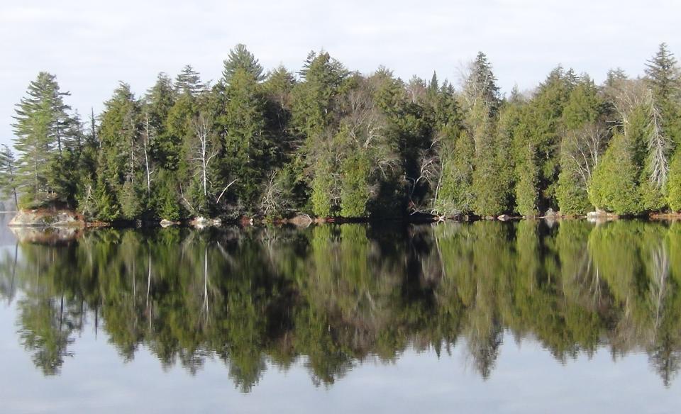 Rich Lake is gorgeous in summer and there are many ways to get different views.
